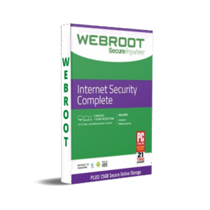 Webroot Internet Security Complete 1 Device 1 Year